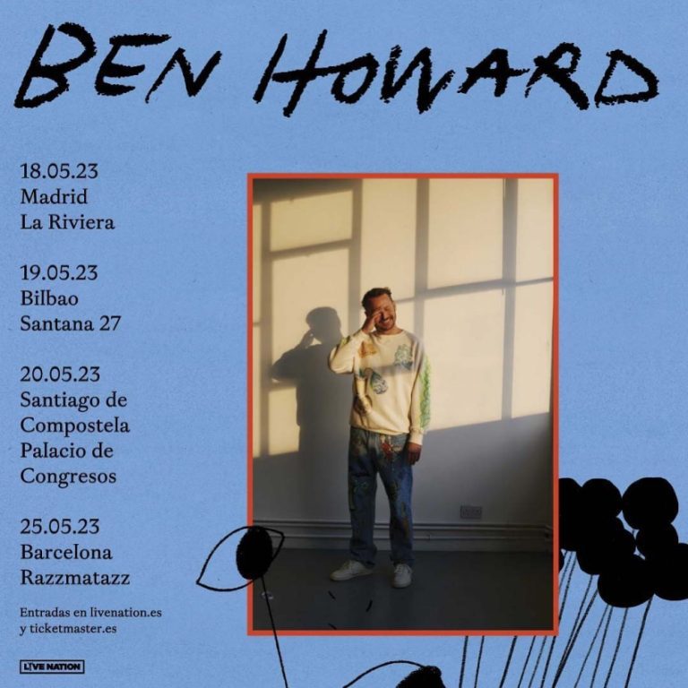 Ben Howard tocará el 20 de mayo en Santiago de Compostela