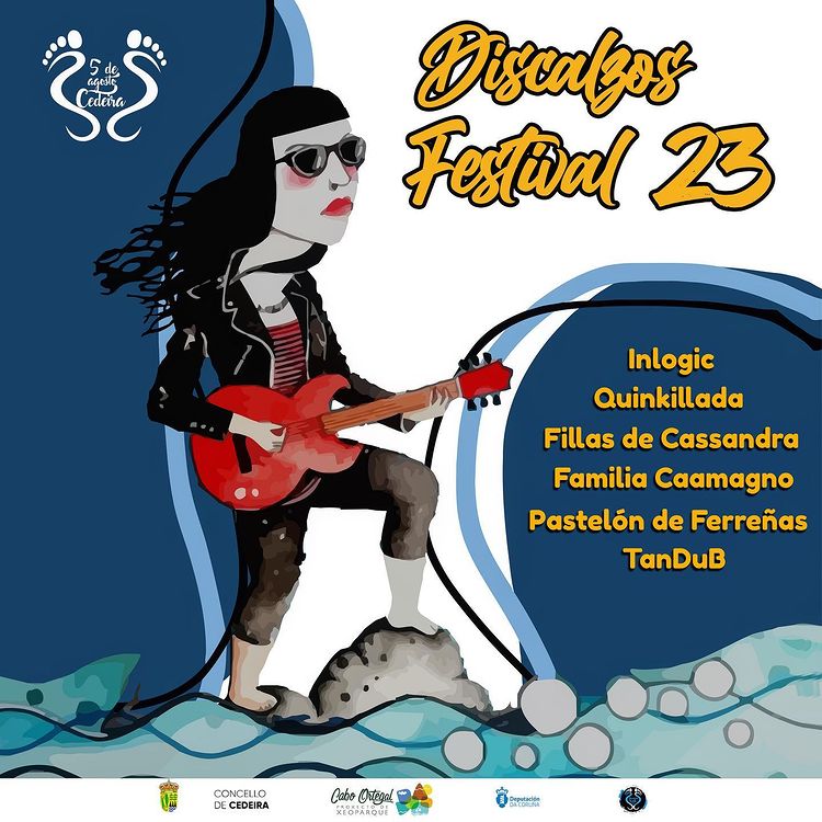 Discalzos polo festival 2023 en Cedeira