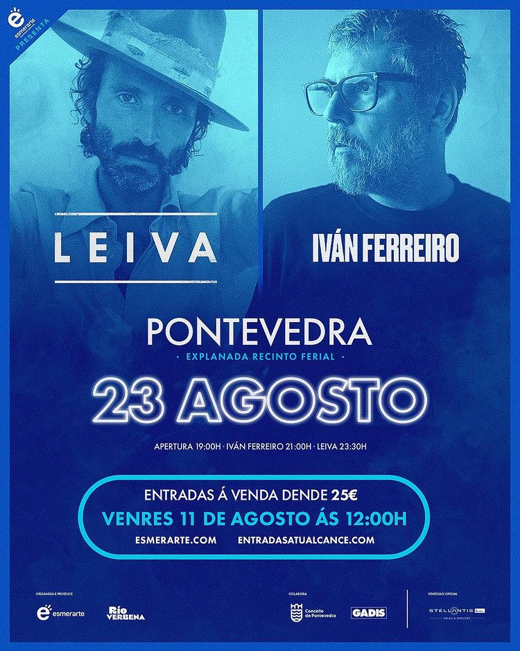 Iván Ferreiro y Leiva en Pontevedra