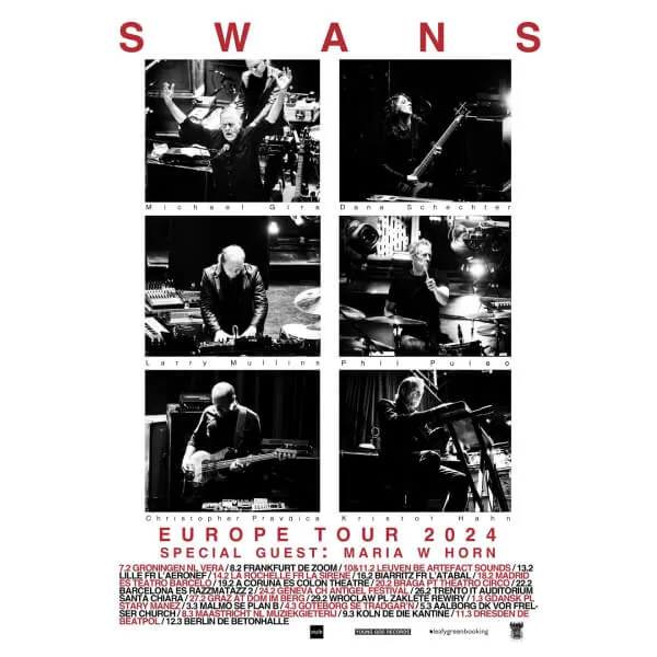 Gira europea de Swans