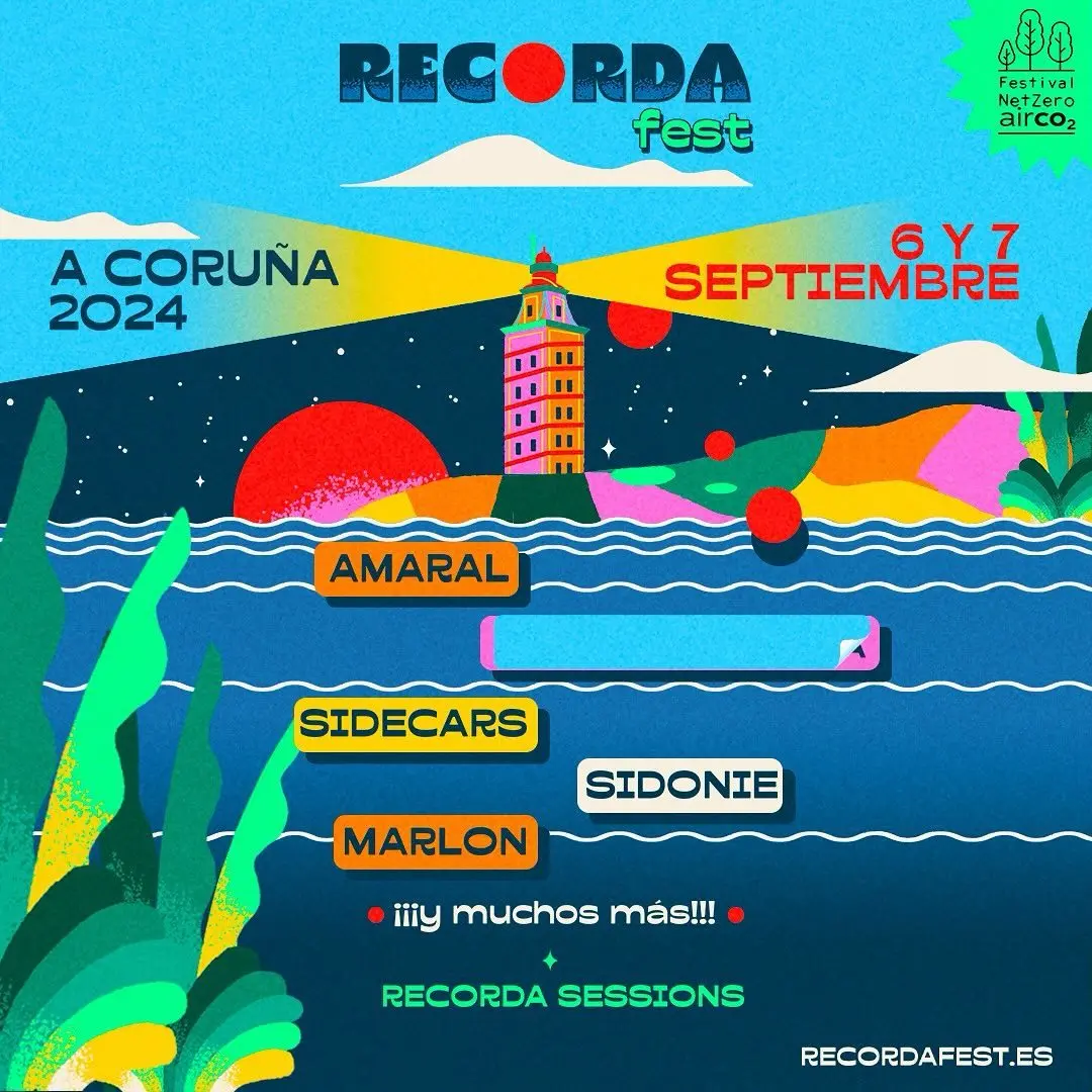 Avance cartel Recorda Fest 2024