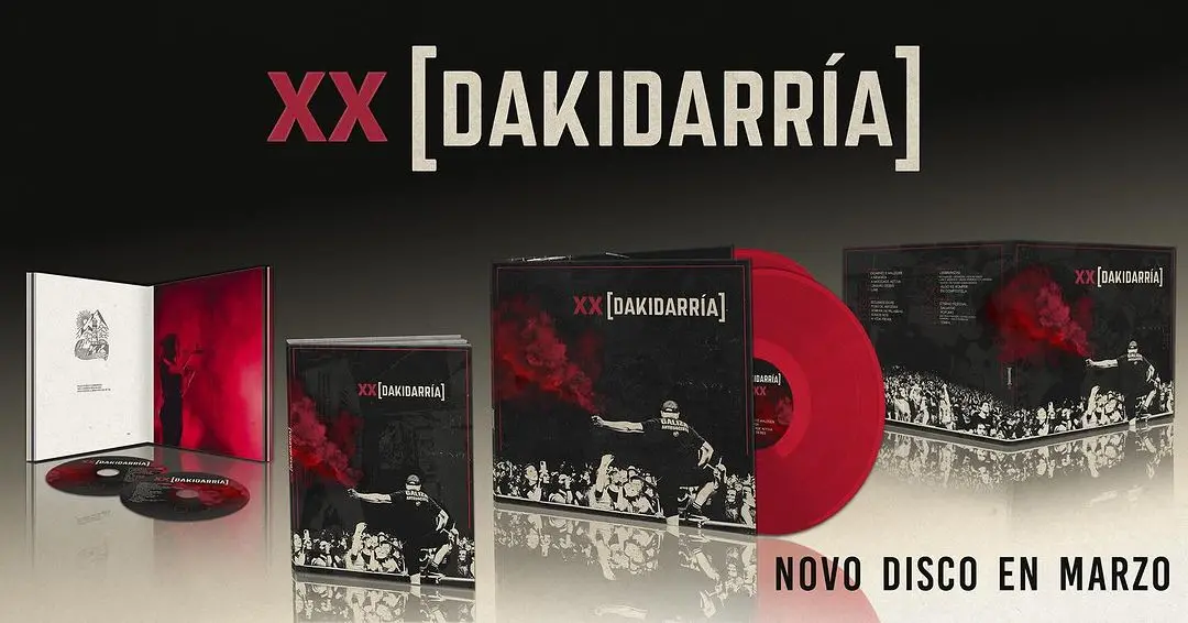 XX nuevo disco de Dakidarría