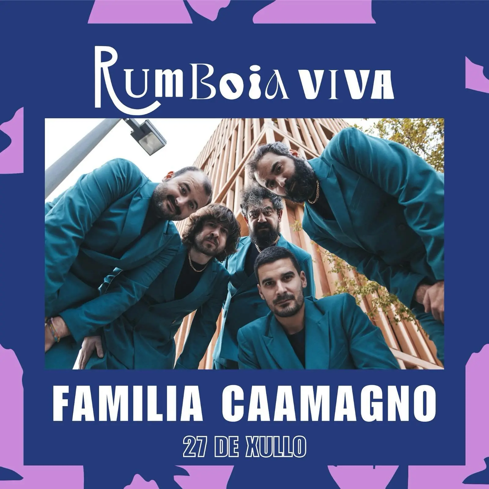 Familia Caamagno en el Rumboia Viva 2024