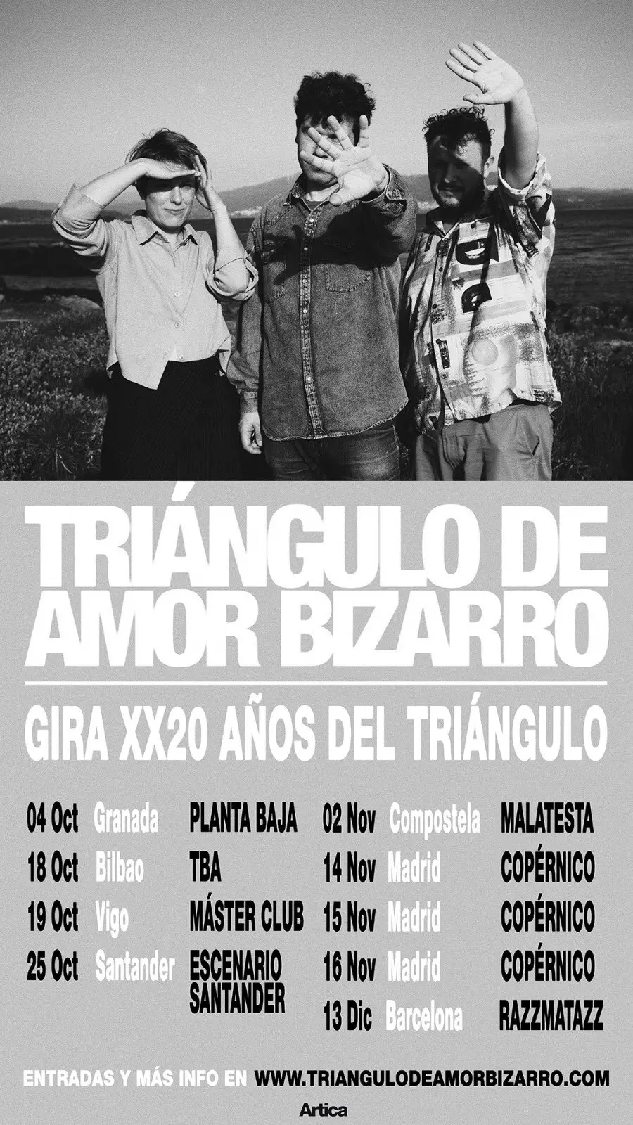 Gira XX aniversario de Triángulo de Amor Bizarro